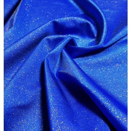 Lycra COBALT GLITTER